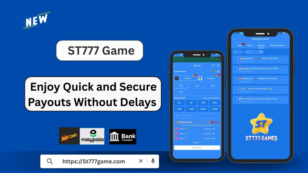 St777 App withdraw